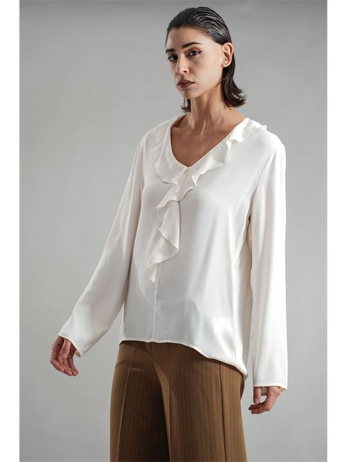 Casacca in misto seta 1 One | GG0030AVORIO